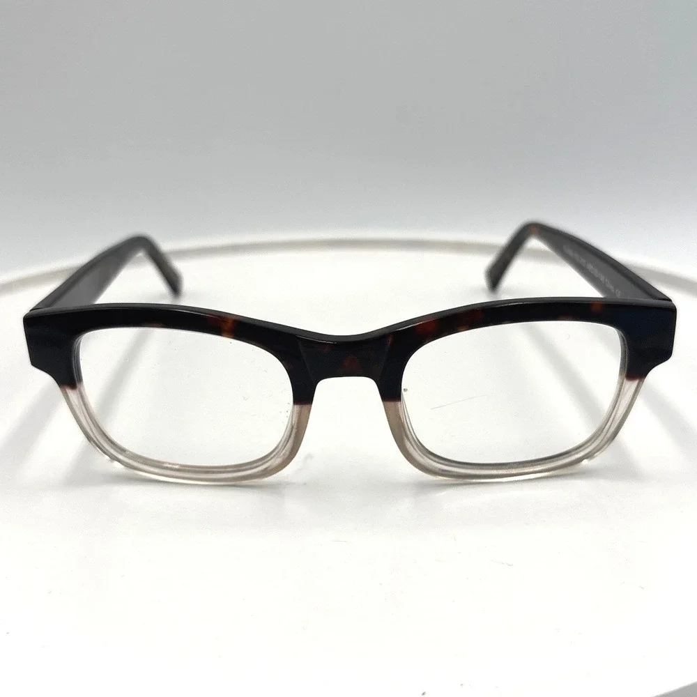 Warby Parker Huxley 103-203 Tortoise Clear Eyeglasses Frames 48-22-145 Unisex
